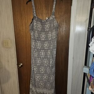 Women's plus size evening dress.